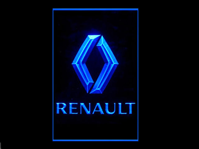 Renault Motors LED Light Sign